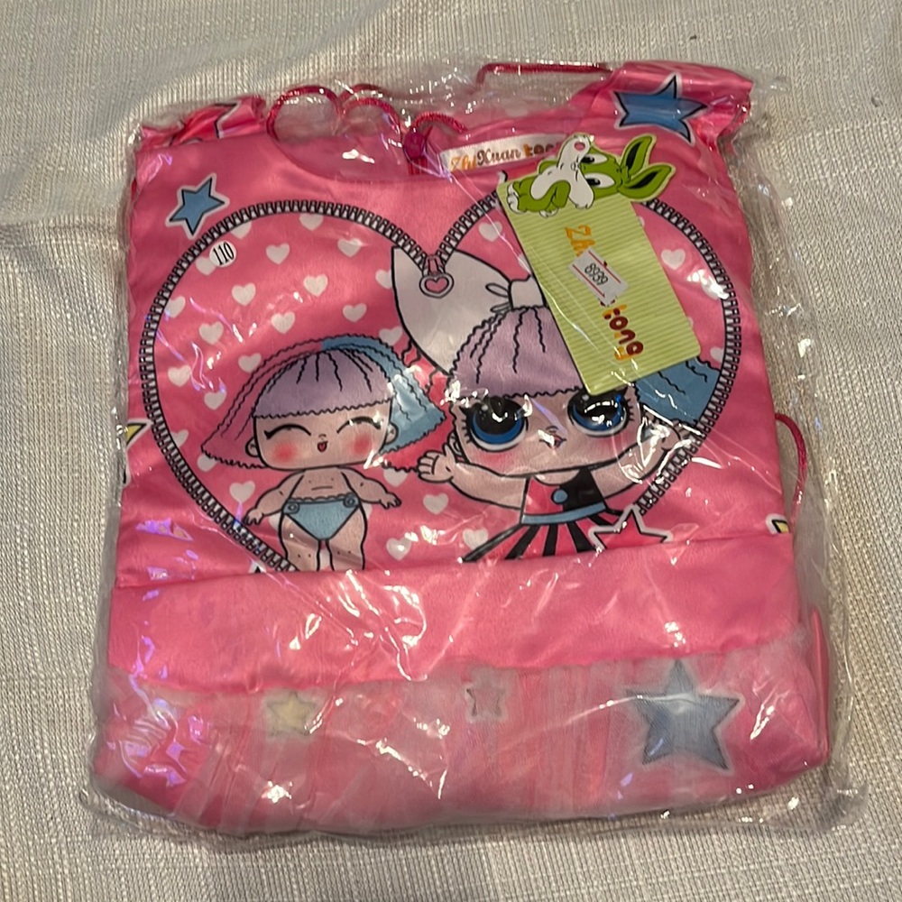 LOL doll dress in pink